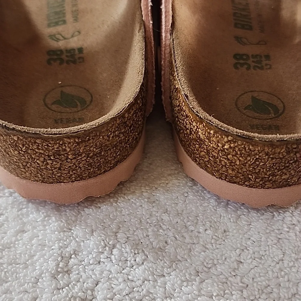 Birkenstock Pink T-Strap Sandals